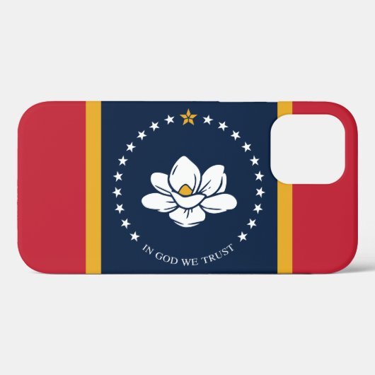 Staat Mississippi Case-Mate iPhone Case (Achterkant (horizontaal))