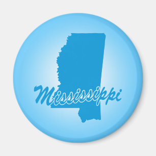 Staat Mississippi Magnet