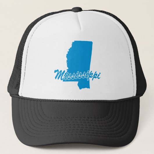 Staat Mississippi Trucker Pet (Voorkant)