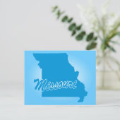 Staat Missouri Briefkaart (Staand voorkant)