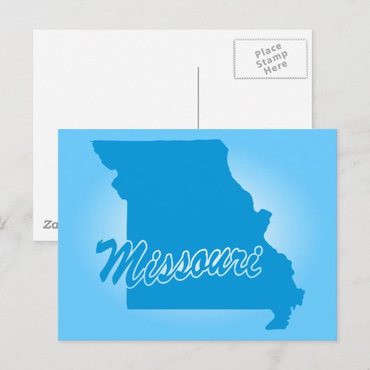 Staat Missouri Briefkaart (Voorkant / Achterkant)