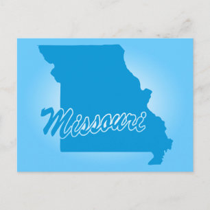 Staat Missouri Briefkaart