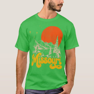 staat Missouri Midden-Midden-Centraal Onderdruk A T-shirt