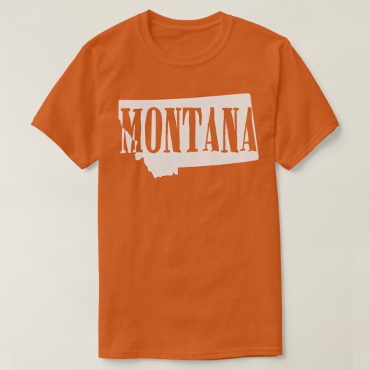 Staat Montana T-shirt (Design voorkant)
