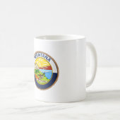 Staat Montana-vlaggenzegel Koffiemok (Voorkant rechts)