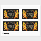 Staat Naam en Suikermaker (Partij en Datum) Rectan Rechthoekige Sticker (Vel)