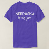 Staat Nebraska1 T-shirt (Design voorkant)