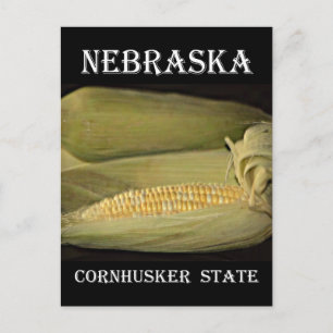 Staat Nebraska Cornhusker Briefkaart