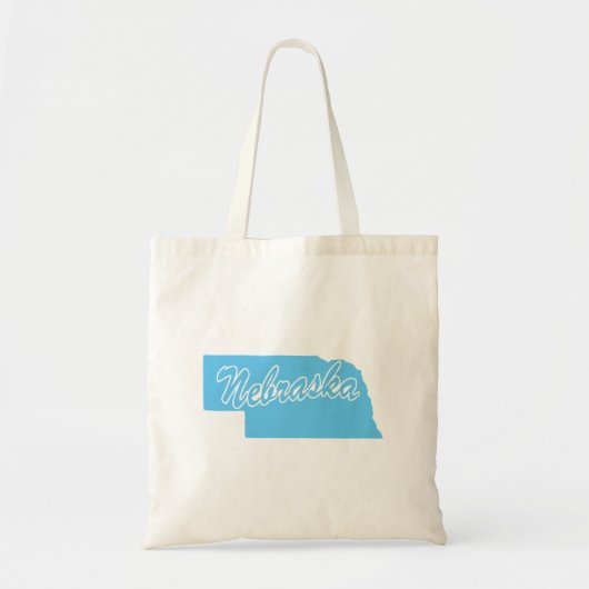 Staat Nebraska Tote Bag (Voorkant)