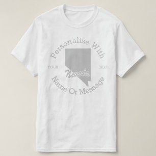 Staat Nevada PERSONALIZED T-shirt