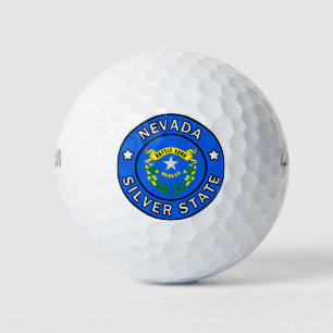 Staat Nevada Silver Golfballen