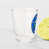 Staat Nevada Silver Shot Glas (Links)