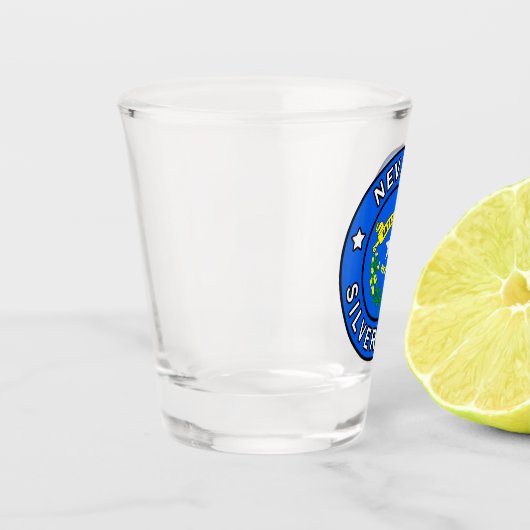 Staat Nevada Silver Shot Glas (Links)