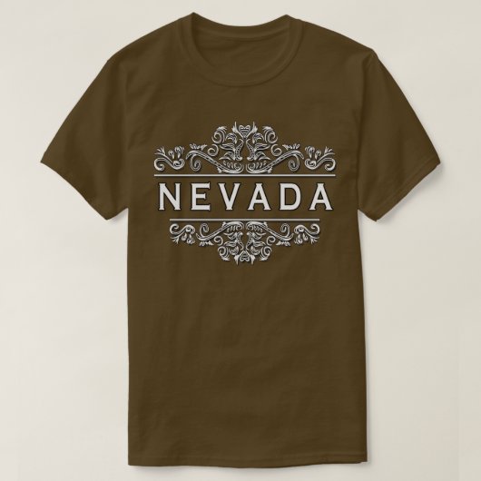 Staat Nevada T-shirt (Design voorkant)