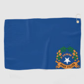 Staat Neveda Flag Golf Towel Golfhanddoek (Horizontaal)