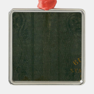 Staat New York door DH Burr 2 Metalen Ornament