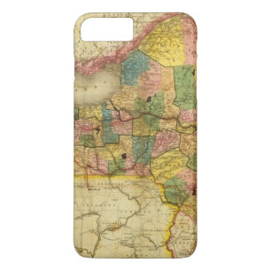 Staat New York door DH Burr Case-Mate iPhone Case