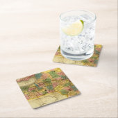 Staat New York door DH Burr Kartonnen Onderzetters (Insitu)