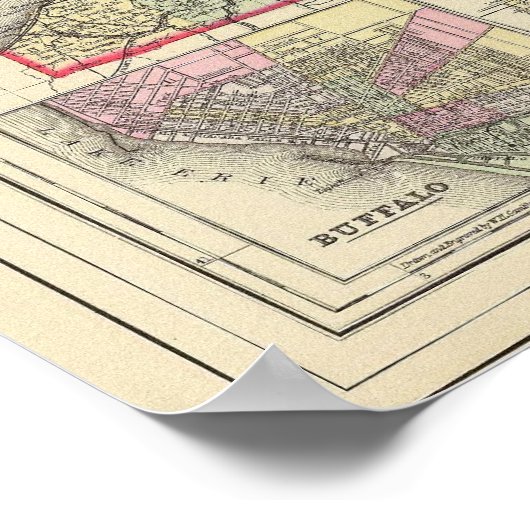 Staat New York Poster (Hoek)