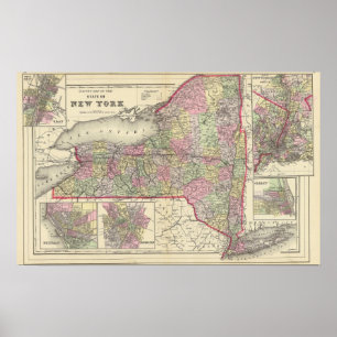 Staat New York Poster