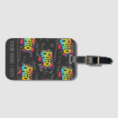 Staat Ohio Buckeyes Ohio graffiti Bagagelabel (Voorkant (horizontaal))