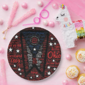 Staat Ohio Buckeyes Paper Borden 9" Papieren Bordje (Feest)