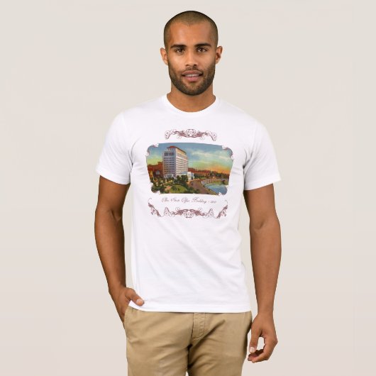 Staat Ohio Kantoor Building Mannen Shirt (Voorkant volledig)