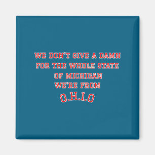 Staat Ohio, We Gaan Niet Voor Michigan Magneet