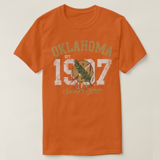 staat Oklahoma Sooner T-shirt (Design voorkant)