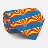 Staat onder Arizona Stropdas (Opgerold)