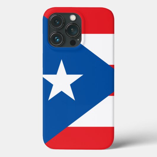 Staat onder de vlag van Puerto Rico Hoesje-Mate iP Case-Mate iPhone Case (Achterkant)