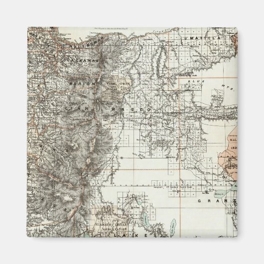 Staat Oregon Magneet (Voorkant)