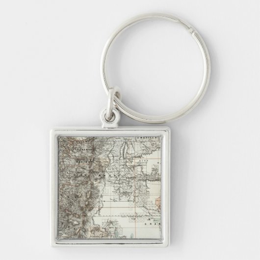 Staat Oregon Sleutelhanger (Voorkant)