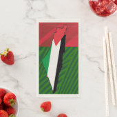 "Staat Palestina" Guest Paper Handdoeken Servet (Insitu)