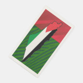 "Staat Palestina" Guest Paper Handdoeken Servet (Hoek)