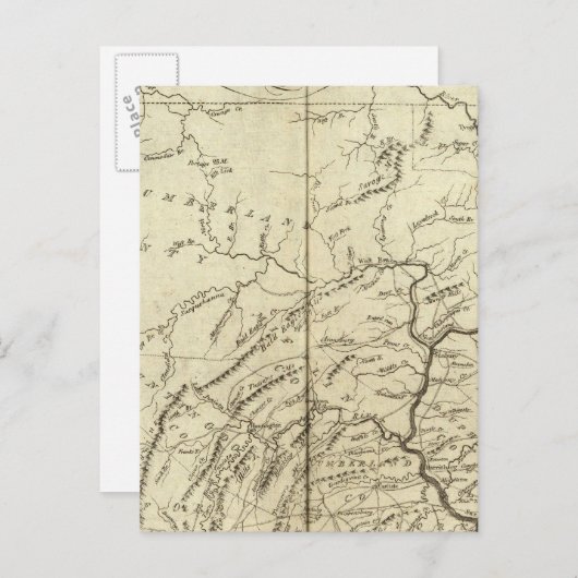 Staat Pennsylvania Briefkaart (Voorkant / Achterkant)