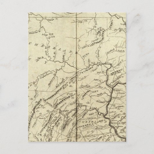 Staat Pennsylvania Briefkaart (Voorkant)