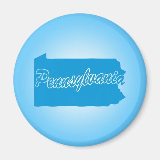 Staat Pennsylvania Magnet (Voorkant)