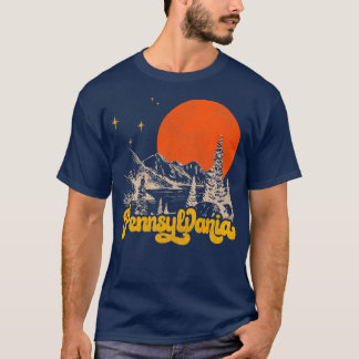 Staat Pennsylvania Middeleeuwse noodtoestand T-shirt