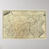 Staat Pennsylvania Poster (Voorkant)