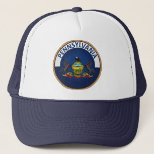 Staat Pennsylvania Vlaggenschip Trucker Hat Pet
