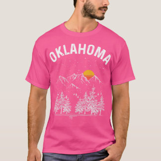 staat Retro Oklahoma T-shirt