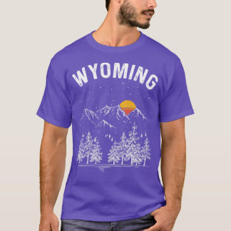 staat Retro Wyoming T-shirt