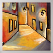 STAAT 's nachts Poster (Voorkant)