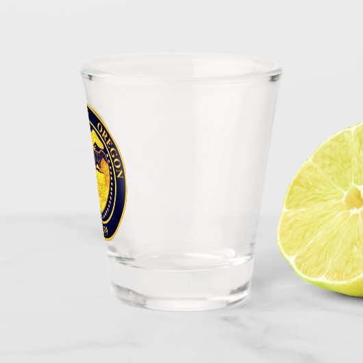 Staat Seal of Oregon Shot Glas (Rechts)