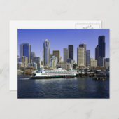 Staat Seattle Ferry Washington Briefkaart (Voorkant / Achterkant)