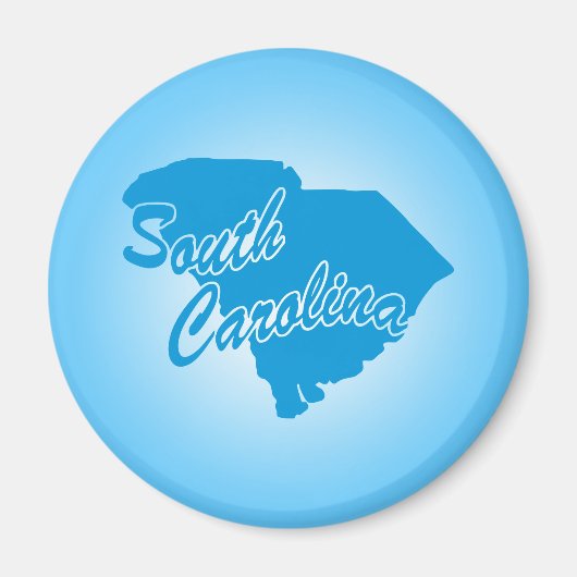 Staat South Carolina Magnet (Voorkant)