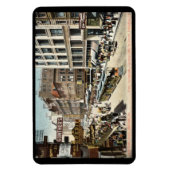 Staat St. Chicago IL  Briefkaart 1905 Magneet (Verticaal)