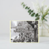 Staat St., Kerstmis, de Vintage van Chicago, Feestdagenkaart (Staand voorkant)