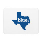 STAAT TEXAS BLUE MAGNEET (Horizontaal)